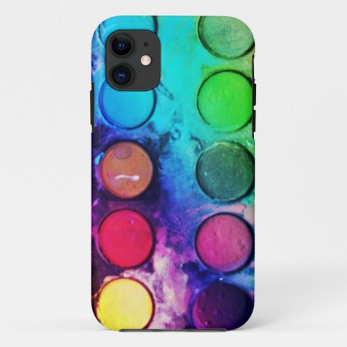 IPHONE 5S_ PAINT PALETTE iPhone 11 CASE