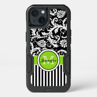 iPhone 6/6s Case | Monogram, Lime, Black, White