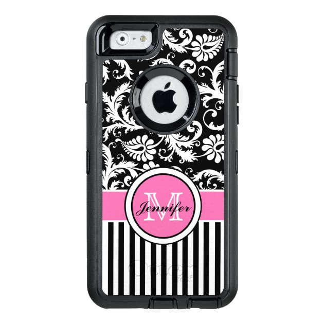 iPhone 6/6s Case | Monogram, Pink 