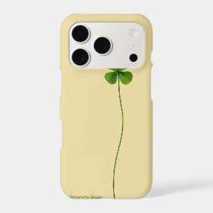iPhone 6/6s case with four-leaf clover and ladybug