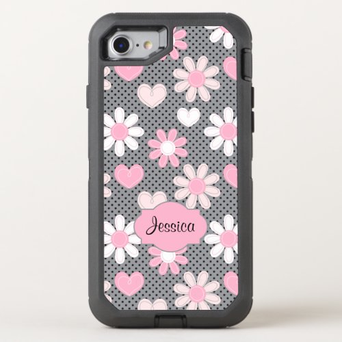 iPhone 66s  Daisies Polka Dots Hearts