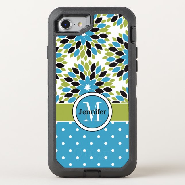 iPhone 6/6s | Monogram, Floral, Polka Dots (Back)