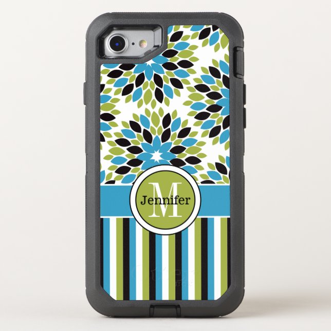 iPhone 6/6s | Monogram, Floral, Stripes (Back)