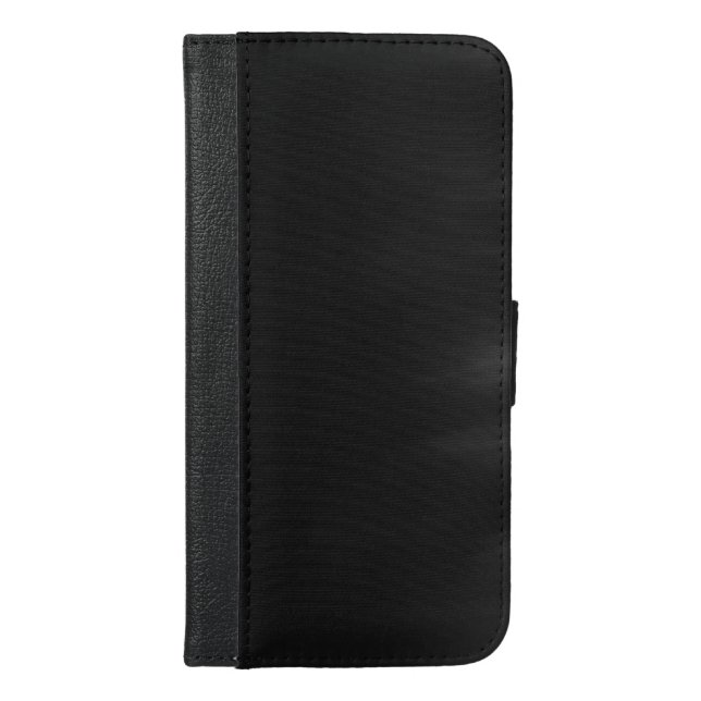 iPhone 6/6s Plus Wallet Case Fade To Black (Front)