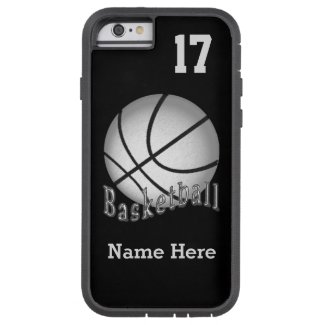iPhone 6 Basketball Cases NAME, NUMBER and COLORS