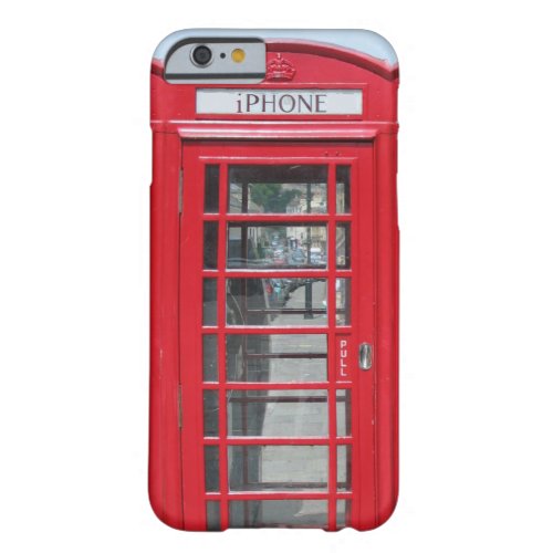 iPhone 6 case Classic red telephone box photo Barely There iPhone 6 Case