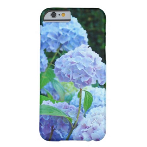 iPhone 6 case floral cell phone covers Blue Hydran