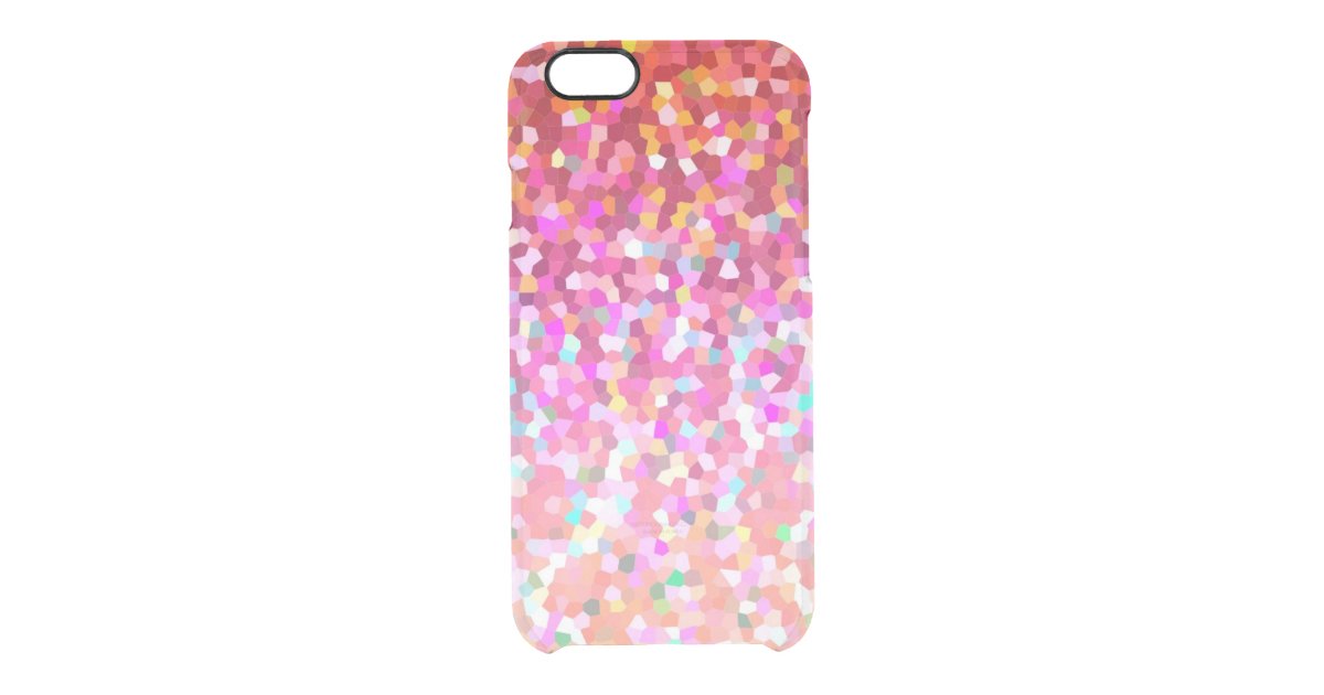 iPhone 6 Case Mosaic Sparkley Texture | Zazzle