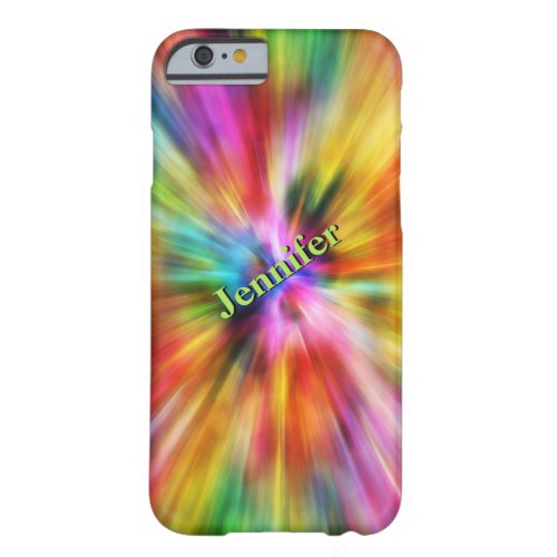 iPhone 6 Case  Rainbow Lights  Personalized