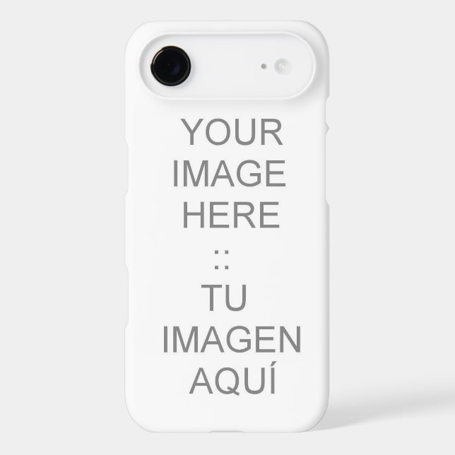 iPhone 6 case with Customizable Barely There (Back)