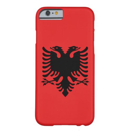 iPhone 6 case with Flag of Albania