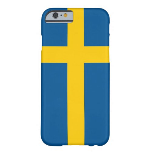 iPhone 6 case with Flag of Sweden