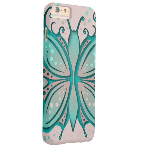 iPhone 6 Plus Case Barely Butterfly Abstract