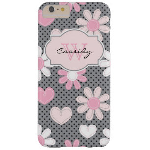 iPhone 6 Plus Case   Daisies   Polka Dots   Hearts
