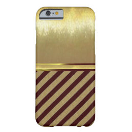 iPhone 6 Slim Shell Gold Design Case