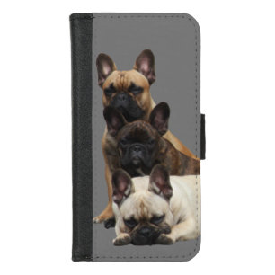 IPhone 7/8 purse of French Bulldoggen iPhone 8/7 Wallet Case