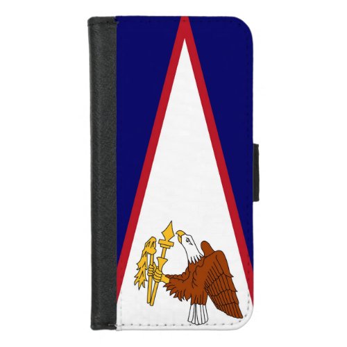 iPhone 78 Wallet Case with Flag of American Samoa
