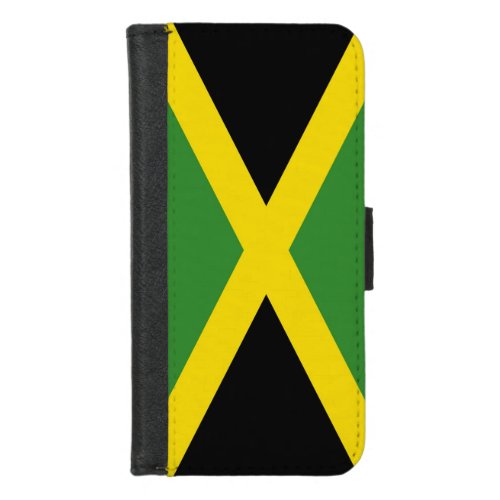 iPhone 78 Wallet Case with flag of Jamaica