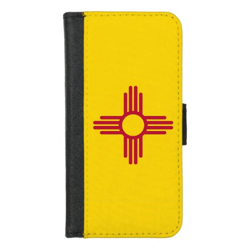 iPhone 7/8 Wallet Case with Flag of New Mexico iPhone 78 Wallet Case with Flag of New Mexico