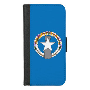 iPhone 7/8 Wallet Case with Northern Mariana flag