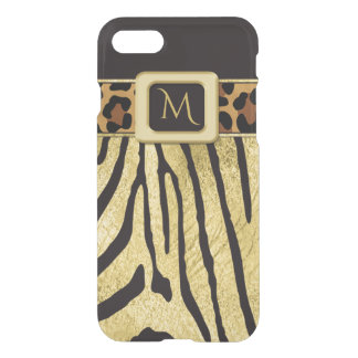 iPhone 7 Case | Animal Striped Prints - FAUX Foil