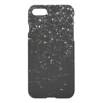 Iphone 7 Case Black Crystal Bling Strass by Medusa81 at Zazzle