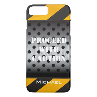iPhone 7 Case | Construction Zone | Yellow, Black