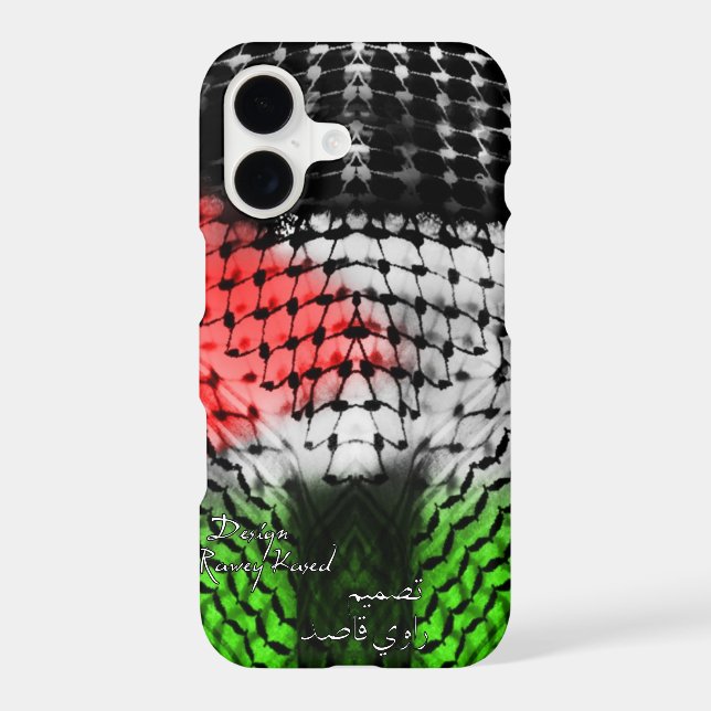 iPhone 7 case Hatta Case-Palestine (Back)