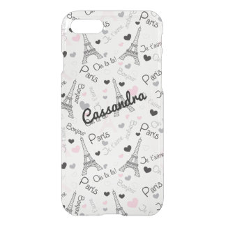iPhone 7 Case | Personalized Paris, Eiffel Tower