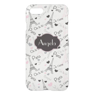 iPhone 7 Case | Personalized Paris, Eiffel Tower 2