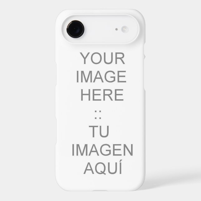 iPhone 7 case with Customizable Barely There (Back)