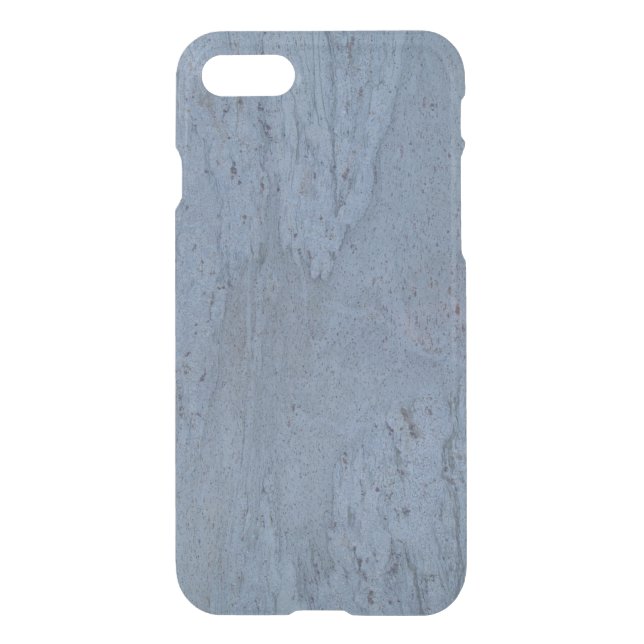iPhone 7 Clearly Deflector Case Abstract Blue Marb (Back)