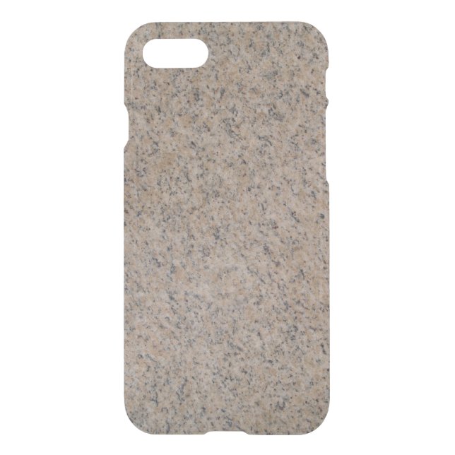 iPhone 7 Clearly Deflector Case Abstract Brn Marb (Back)