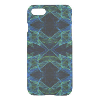iPhone 7 Clearly Deflector Case Abstract Fractal