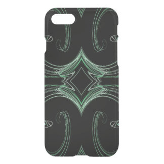 iPhone 7 Clearly Deflector Case Abstract Fractal