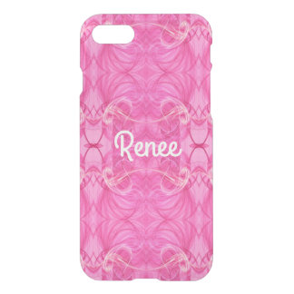 iPhone 7 Clearly Deflector Case Abstract Fractal