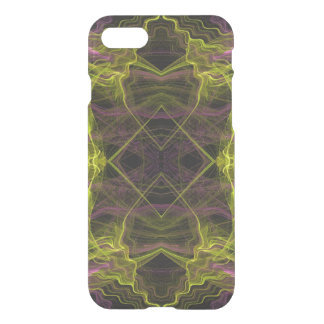 iPhone 7 Clearly Deflector Case Abstract Fractal