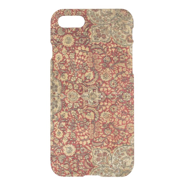 iPhone 7 Clearly Deflector Case Floral Tapestry (Back)