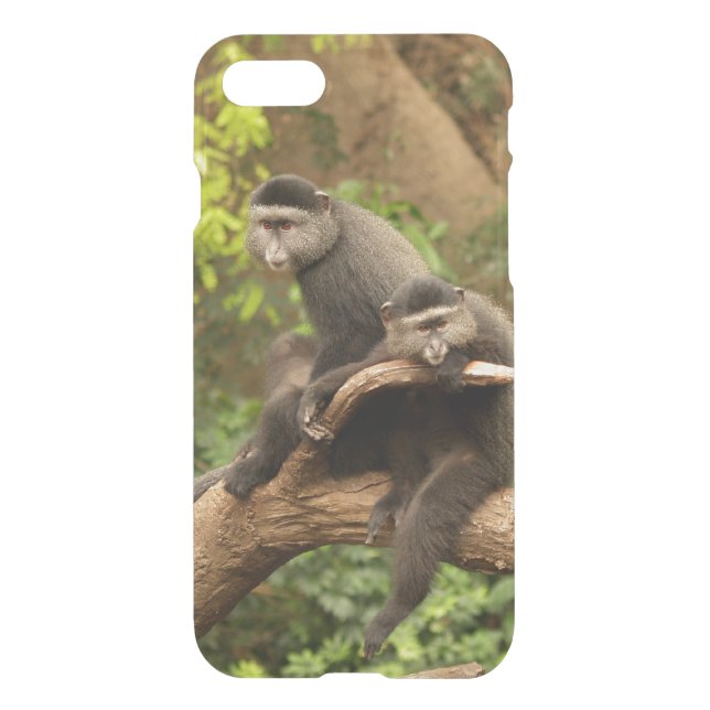iPhone 7 Clearly Deflector Case Monkey (Back)