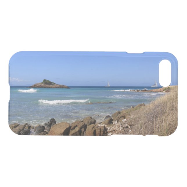 iPhone 7 Clearly Deflector Case Seascape (Back Horizontal)