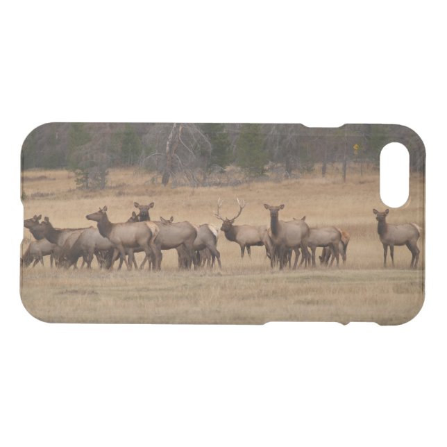 iPhone 7 Clearly Deflector Case with Elk (Back Horizontal)