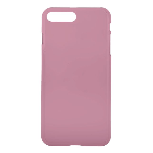 iPhone 7 Clearly Deflector Plus Case Mauve Pink (Back)