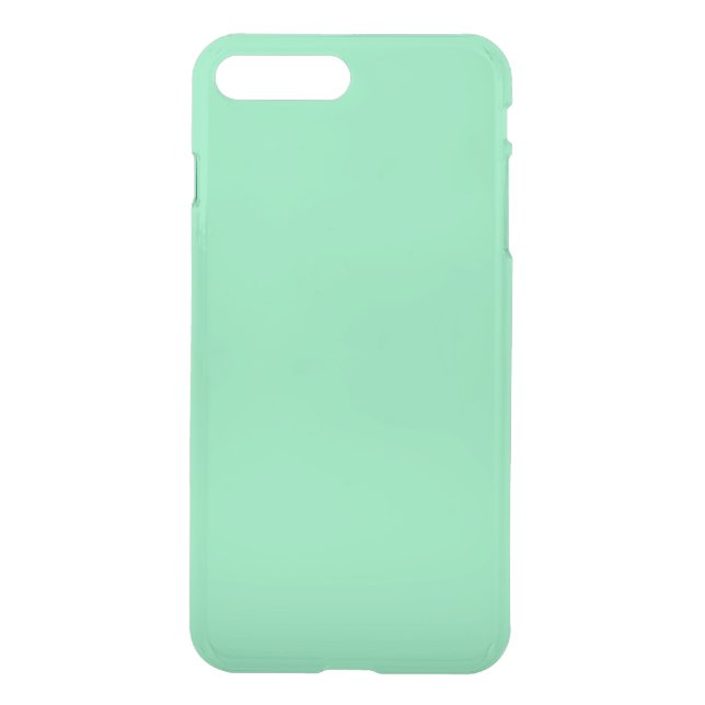 iPhone 7 Clearly Deflector Plus Case mint green (Back)