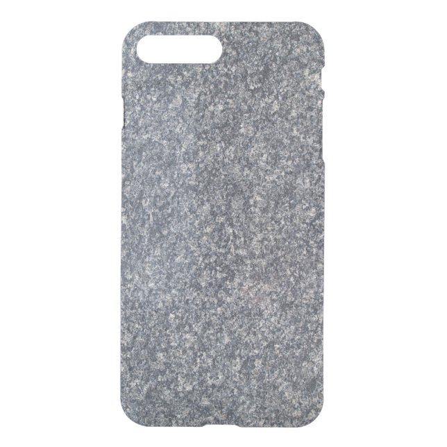 iPhone 7 Clearly Plus Deflector Case Blk  Marbled (Back)