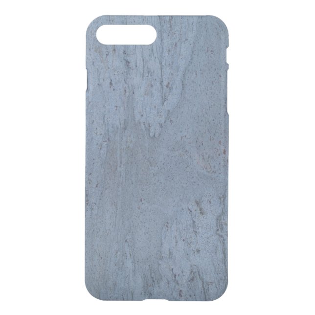 iPhone 7 Clearly Plus Deflector Case Blue  Marbled (Back)