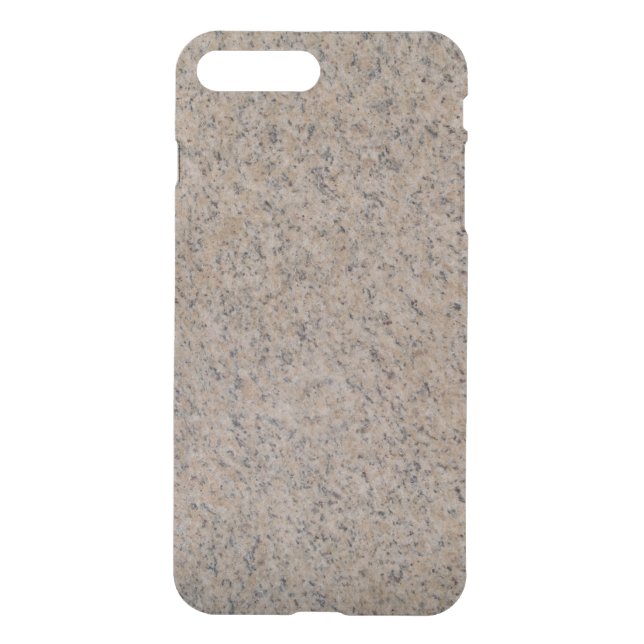iPhone 7 Clearly Plus Deflector Case Brown Marbled (Back)