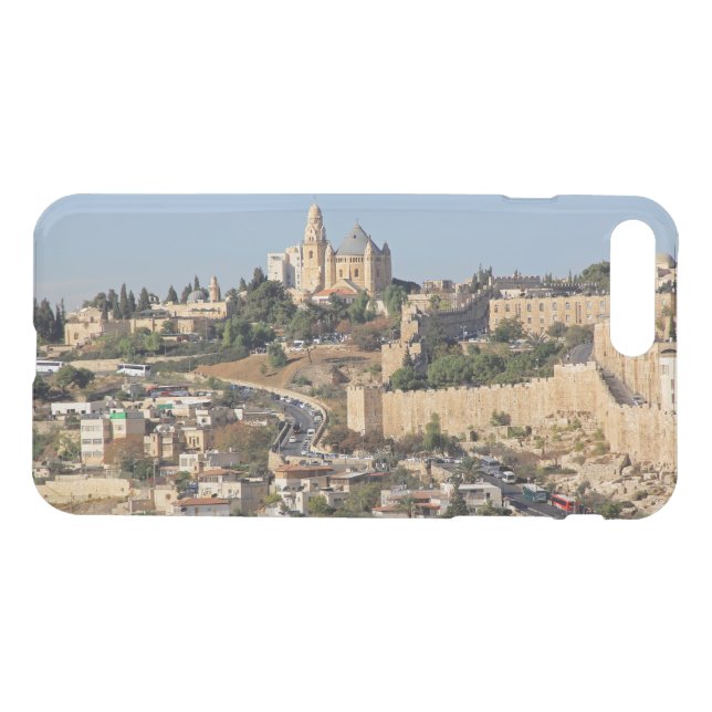 iPhone 7 Clearly Plus Deflector Case Jerusalem Isr (Back Horizontal)