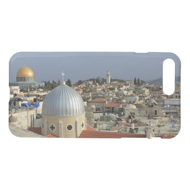 iPhone 7 Clearly Plus Deflector Case Jerusalem Isr (Back Horizontal)