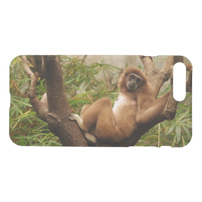 iPhone 7 Clearly Plus Deflector Case Monkey (Back Horizontal)