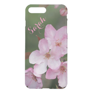 iPhone 7 Clearly Plus Deflector Case Pink Flowers
